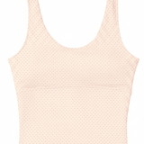 Shop Happy Camp3r Happy Camp3r Whispering Dots Athleisure Tank Top Tank Top for women – premium loungewear and festival fashion at Spoiled Brat