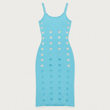 Shop House of Sunny House of Sunny Canopy Knit Midi Dress Midi Dress for women – premium loungewear and festival fashion at Spoiled Brat