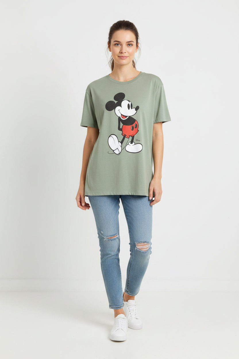 Junk Food Disney Classic Mickey Mouse Tee - Spoiled Brat