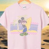 Shop Junk Food Junk Food Mickey Surf Flea Market Crop Top T-Shirt for women – premium loungewear and festival fashion at Spoiled Brat