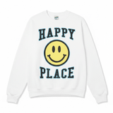 Shop Junk Food Junk Food Womens Happy Place Flea Market Fleece Sweater T-Shirt for women – premium loungewear and festival fashion at Spoiled Brat