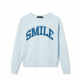Shop Junk Food Junk Food Womens Smile Vintage Raglan Pullover T-Shirt for women – premium loungewear and festival fashion at Spoiled Brat