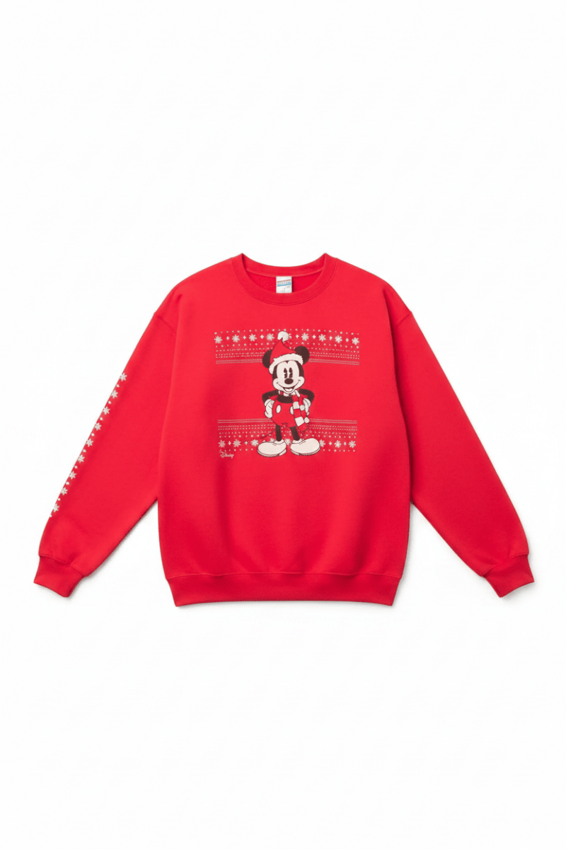 Shop Junk Food JUNKFOOD Disney Mickey Wear Flea Market Sweater Jumper for women – premium loungewear and festival fashion at Spoiled Brat