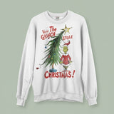 Shop Junk Food JUNKFOOD How The Grinch Stole Christmas Jumper Jumper for women – premium loungewear and festival fashion at Spoiled Brat