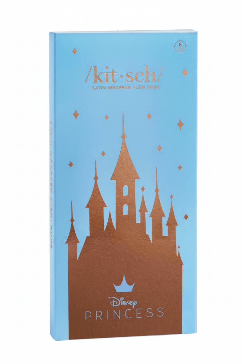Shop Kitsch Disney X Kitsch Flexi Hair Rods in Princess Party Hair for women – premium loungewear and festival fashion at Spoiled Brat