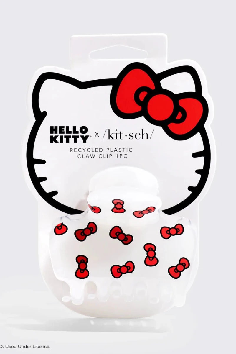Shop Kitsch Hello Kitty x Kitsch Cloud Clip - Kitty Bows Hair Band for women – premium loungewear and festival fashion at Spoiled Brat