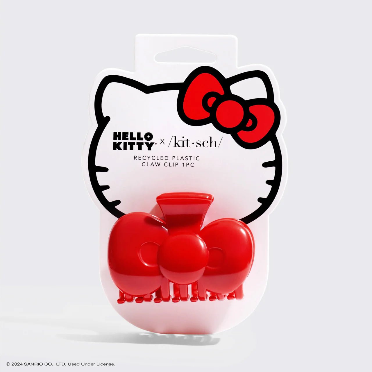 Hello Kitty x Kitsch Recycled Plastic Bow Shape Claw Clip - Spoiled Brat