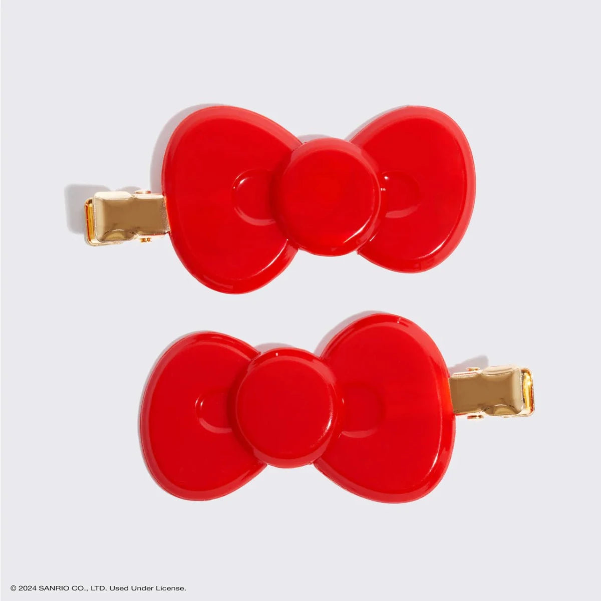 Shop Kitsch Hello Kitty x Kitsch Recycled Plastic Creaseless Clips 2pc Set Hair Band for women – premium loungewear and festival fashion at Spoiled Brat