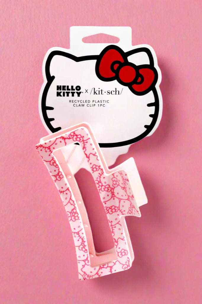 Hello Kitty x Kitsch Recycled Plastic Jumbo Open Shape Claw Clip - Spoiled Brat