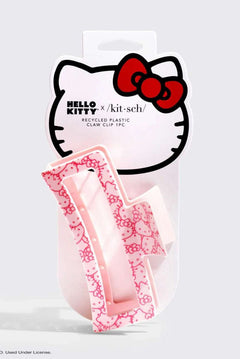 Shop Kitsch Hello Kitty x Kitsch Recycled Plastic Jumbo Open Shape Claw Clip Hair Band for women – premium loungewear and festival fashion at Spoiled Brat