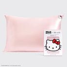 Hello Kitty x Kitsch Satin Pillowcase - Solid Pink Hello Kitty Face by Kitsch – Pillow – Pink | Spoiled Brat UK