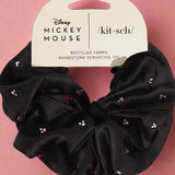 Shop Kitsch Kitsch & Mickey and Minnie Recycled Black Fabric Rhinestone Scrunchie Hair Band for women – premium loungewear and festival fashion at Spoiled Brat
