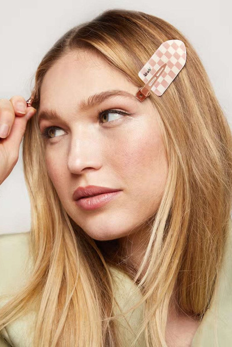 Shop Kitsch Kitsch Recycled Plastic Xl Creaseless Hair Clips 2pc Set Hair Slides for women – premium loungewear and festival fashion at Spoiled Brat