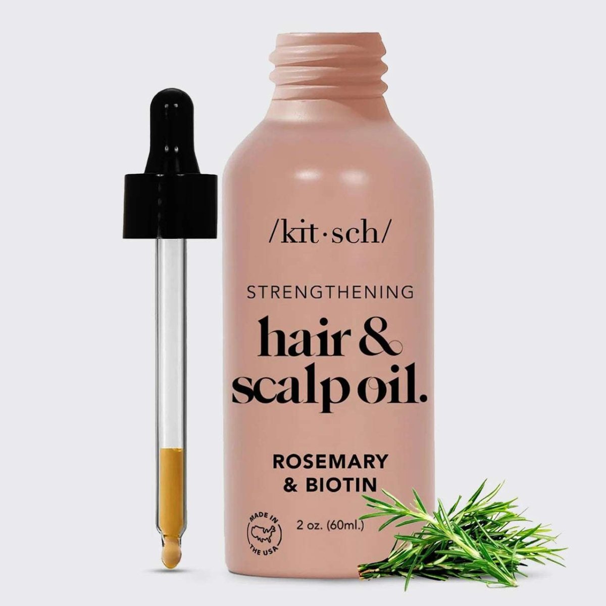 Shop Kitsch Kitsch Rosemary & Biotin Scalp & Hair Strengthening Oil Hair Conditioner for women – premium loungewear and festival fashion at Spoiled Brat