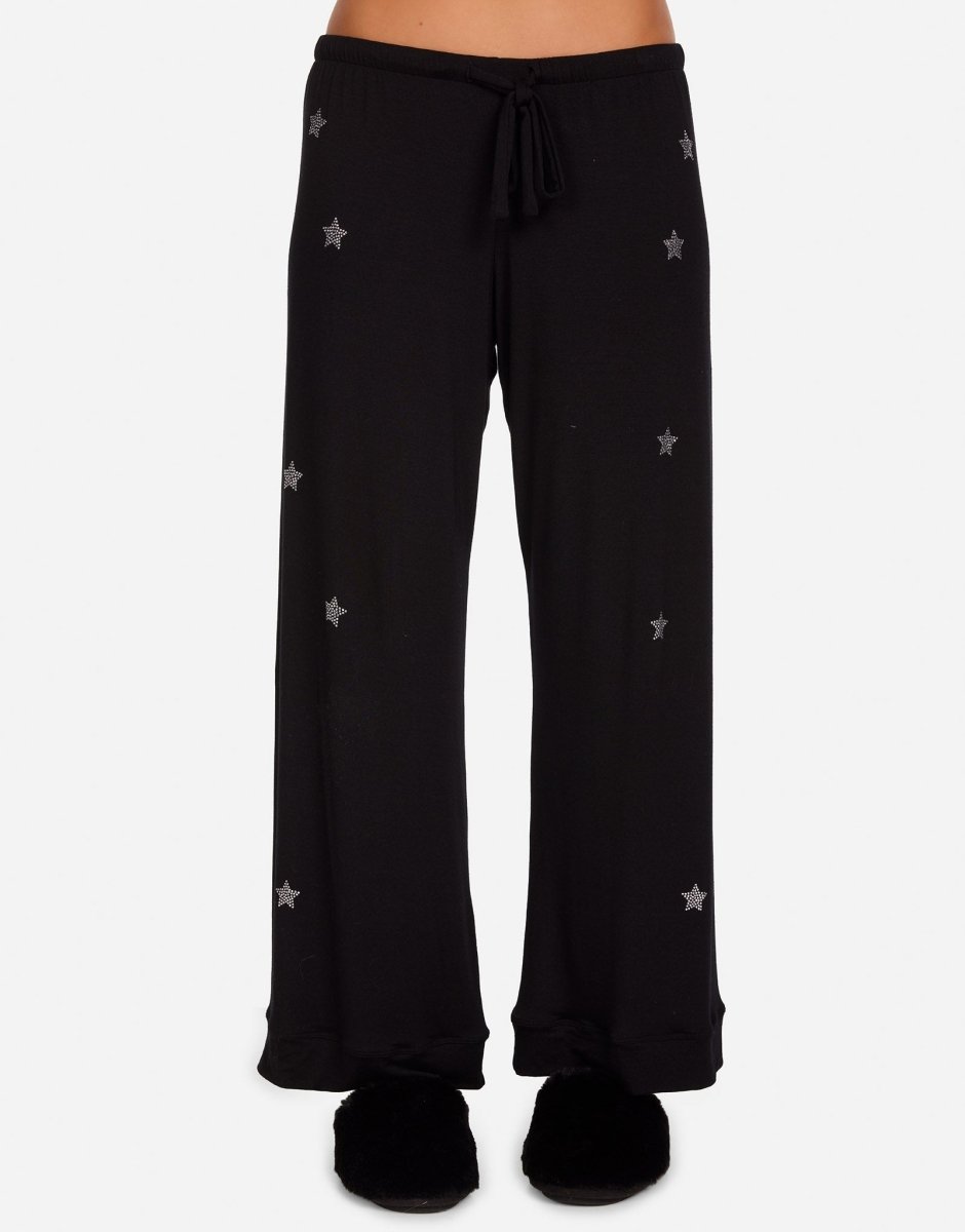 Shop Lauren Moshi Lauren Moshi Alison Crystal Mini Stars Pyjama Set Pyjamas for women – premium loungewear and festival fashion at Spoiled Brat