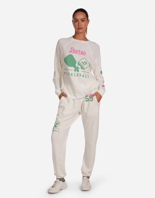 Lauren Moshi Anela Barbie Pickleball Sweater - Spoiled Brat