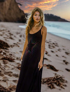 Lauren Moshi Berna Neon Stud Maxi Dress - Spoiled Brat