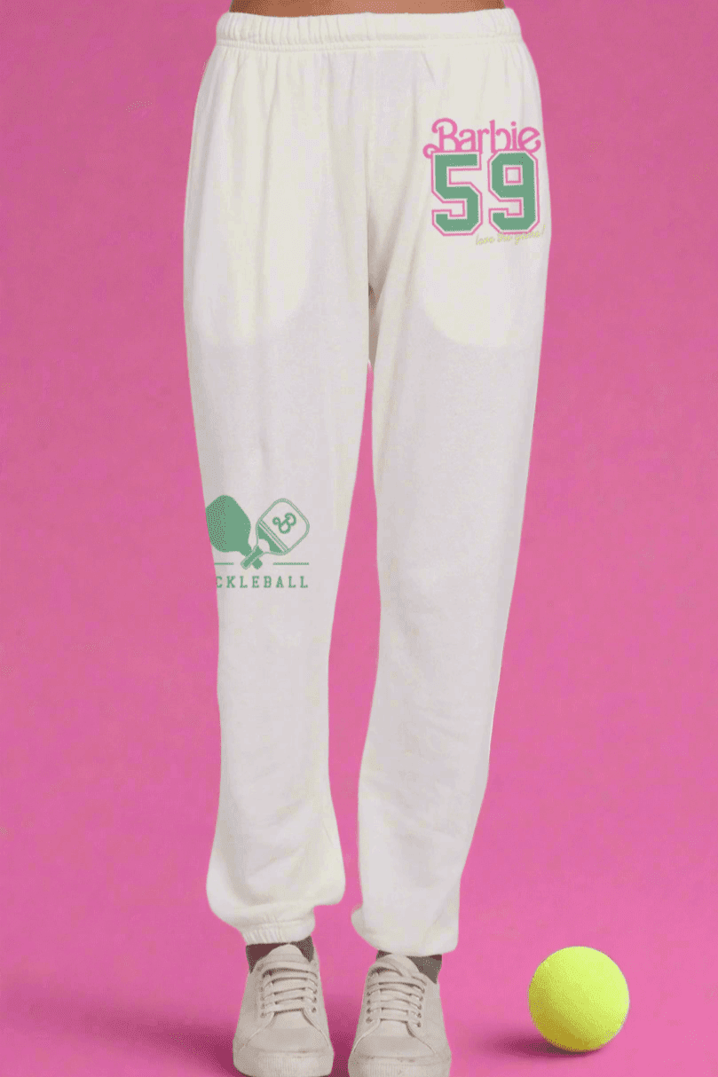 Lauren Moshi Chantria Barbie Pickleball Sweatpants - Spoiled Brat