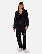 Lauren Moshi Chantria Neon Stud Elements Sweatpants - Spoiled Brat