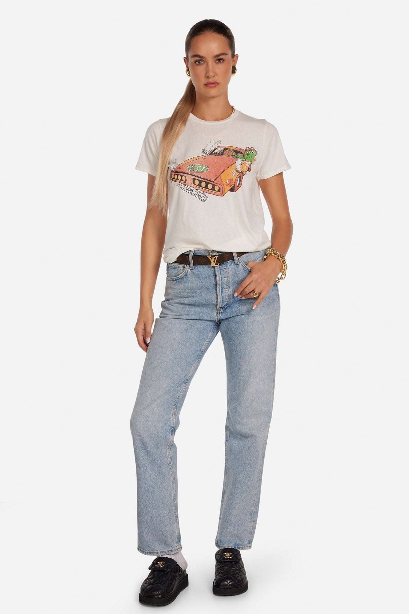 Lauren Moshi Croft The Grouch Racing T-Shirt - Spoiled Brat