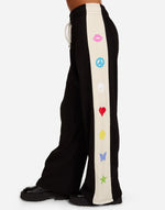 Shop Lauren Moshi Lauren Moshi Destri Elements Trousers as seen on Courtney Green Joggers for women – premium loungewear and festival fashion at Spoiled Brat