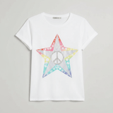 Shop Lauren Moshi Lauren Moshi Edda Elements Star T-Shirt T-Shirt for women – premium loungewear and festival fashion at Spoiled Brat