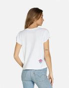 Lauren Moshi Estee Crystal Roses T-Shirt T-Shirt by Lauren Moshi as seen on celebrities