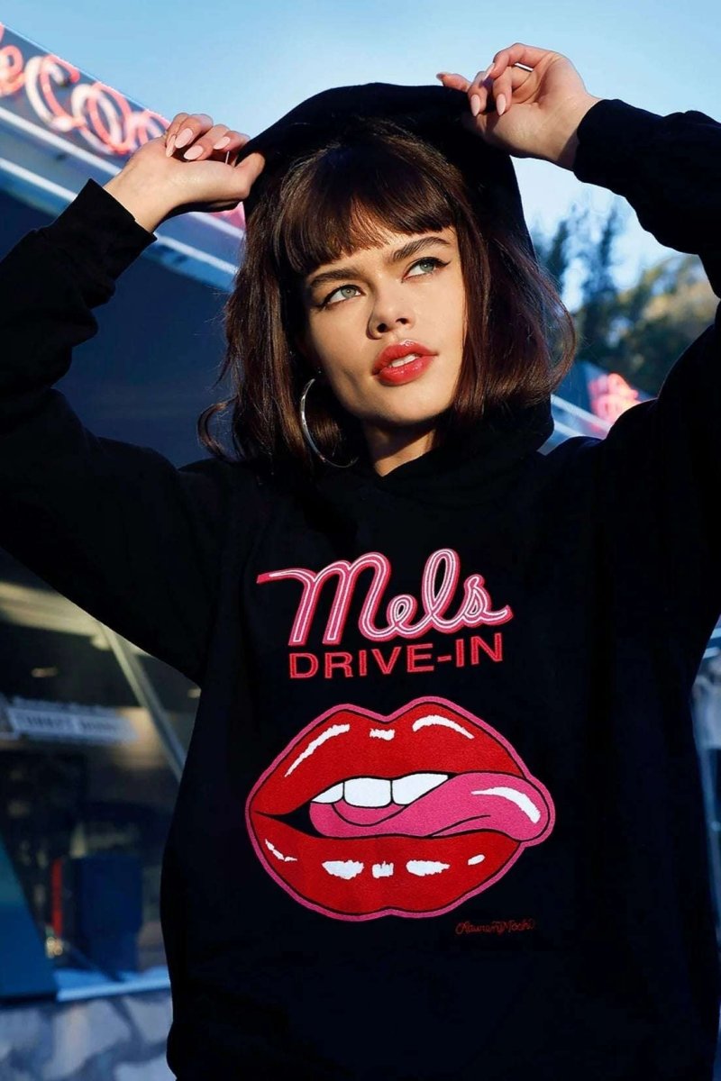 Shop Lauren Moshi Lauren Moshi Harmony Mels Drive - In Hooded Sweater Sweatshirt for women – premium loungewear and festival fashion at Spoiled Brat