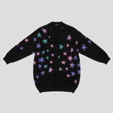 Shop Lauren Moshi Lauren Moshi Isla Ombre Stars Wrap Cardigan Wrap Cardigan for women – premium loungewear and festival fashion at Spoiled Brat