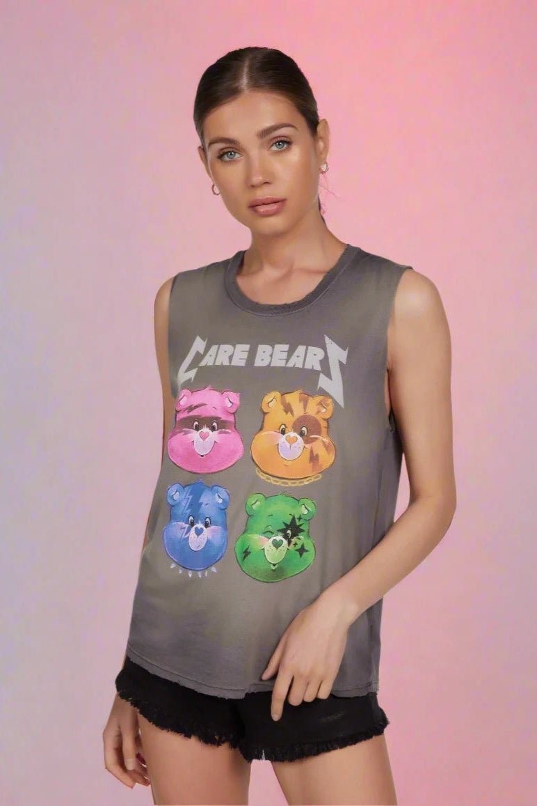 Lauren Moshi Kel Rock Care Bears Singlet - Spoiled Brat