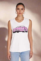 Lauren Moshi Kel X Barbie Convertible Tank Top - Spoiled Brat