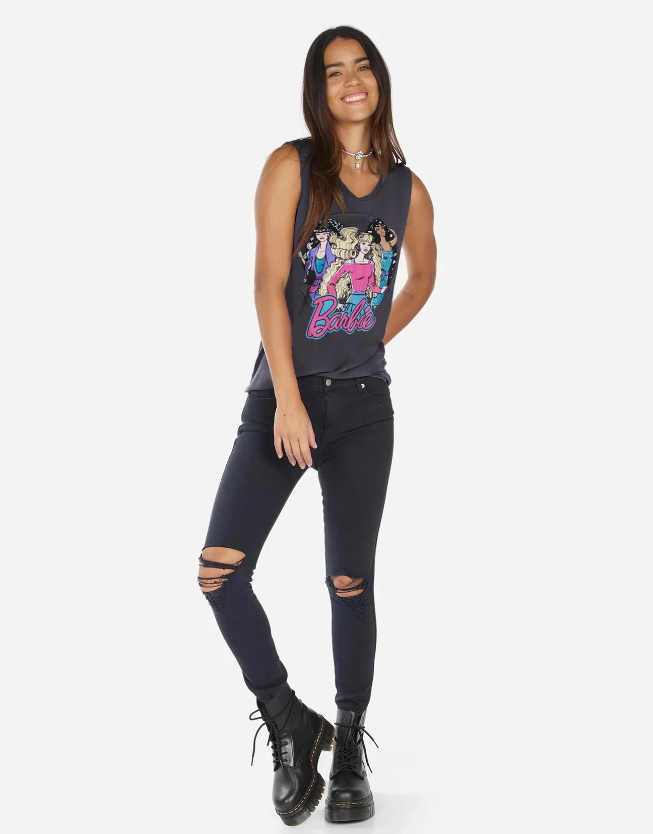 Lauren Moshi Kel X Barbie Tank Top - Spoiled Brat