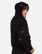 Lauren Moshi Lachelle Neon Stud Elements Zipper Hoodie - Spoiled Brat