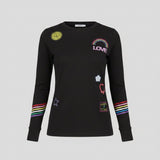 Shop Lauren Moshi Lauren Moshi Mckinley Neon Signs Thermal Top Long Sleeved Top for women – premium loungewear and festival fashion at Spoiled Brat