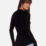 Shop Lauren Moshi Lauren Moshi McKinley Neon Stud Elements Thermal Top Long Sleeved Top for women – premium loungewear and festival fashion at Spoiled Brat
