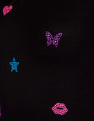 Shop Lauren Moshi Lauren Moshi McKinley Neon Stud Elements Thermal Top Long Sleeved Top for women – premium loungewear and festival fashion at Spoiled Brat
