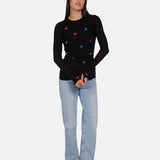 Shop Lauren Moshi Lauren Moshi McKinley Neon Stud Elements Thermal Top Long Sleeved Top for women – premium loungewear and festival fashion at Spoiled Brat