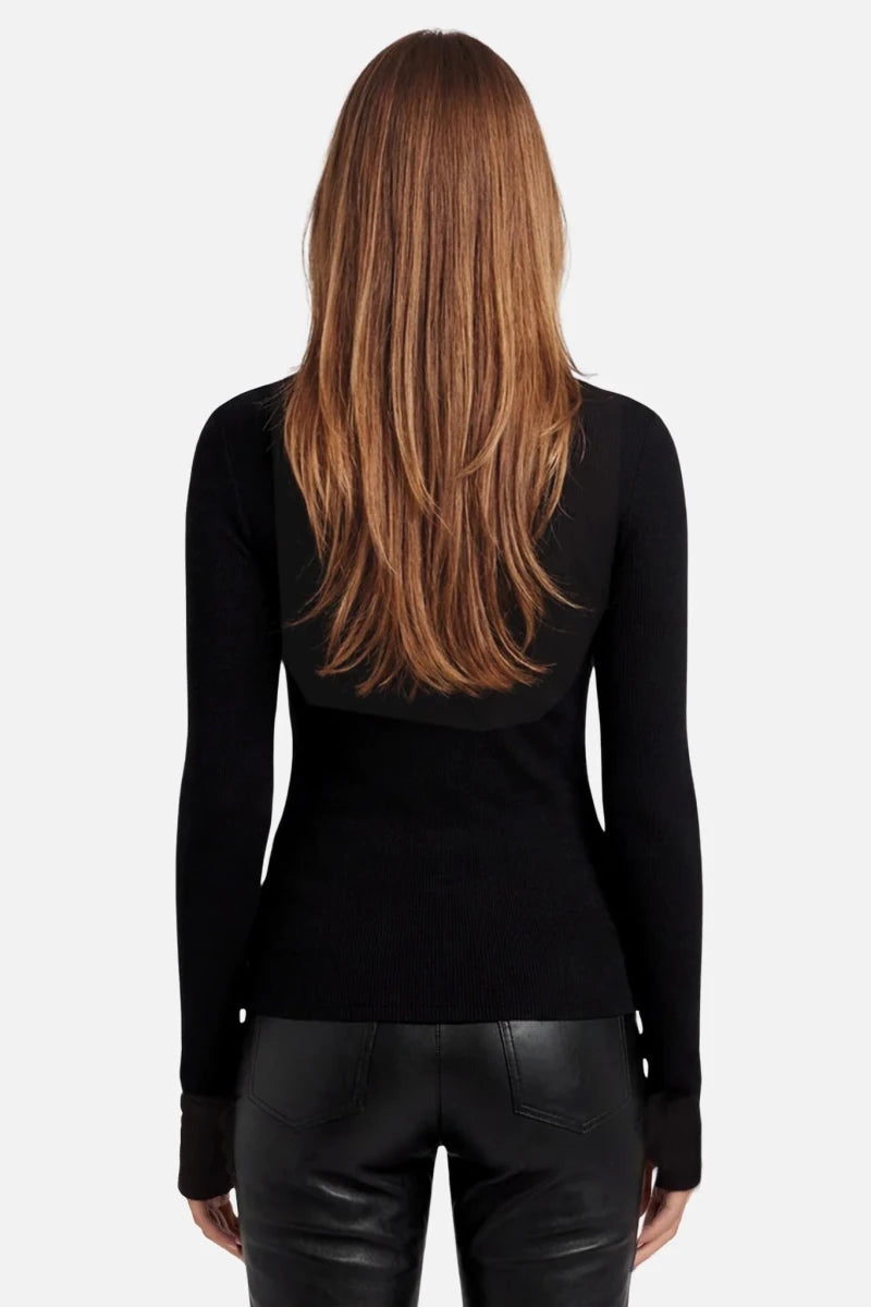 Shop Lauren Moshi Lauren Moshi McKinley Ombre Butterfly Heart Top Long Sleeved Top for women – premium loungewear and festival fashion at Spoiled Brat