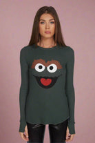 Lauren Moshi McKinley Oscar The Grouch Long Sleeved Tee - Spoiled Brat