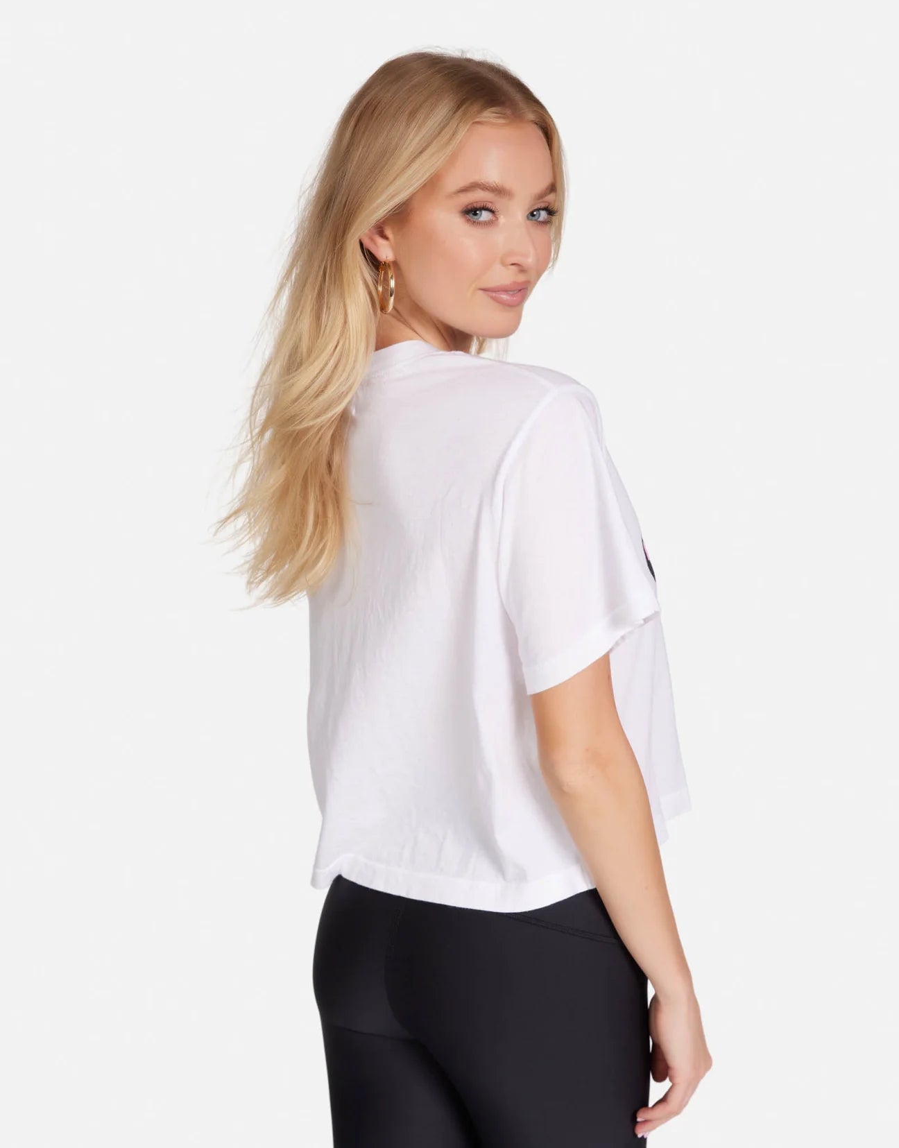 Lauren Moshi Rue Barbie Convertible Crop T-Shirt - Spoiled Brat