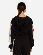 Shop Lauren Moshi Lauren Moshi Shanley Elements Zip Hoodie as seen on Courtney Green Sweater for women – premium loungewear and festival fashion at Spoiled Brat
