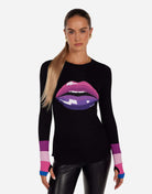 Lauren Moshi Shyla Pink Ombre Lip Top - Spoiled Brat