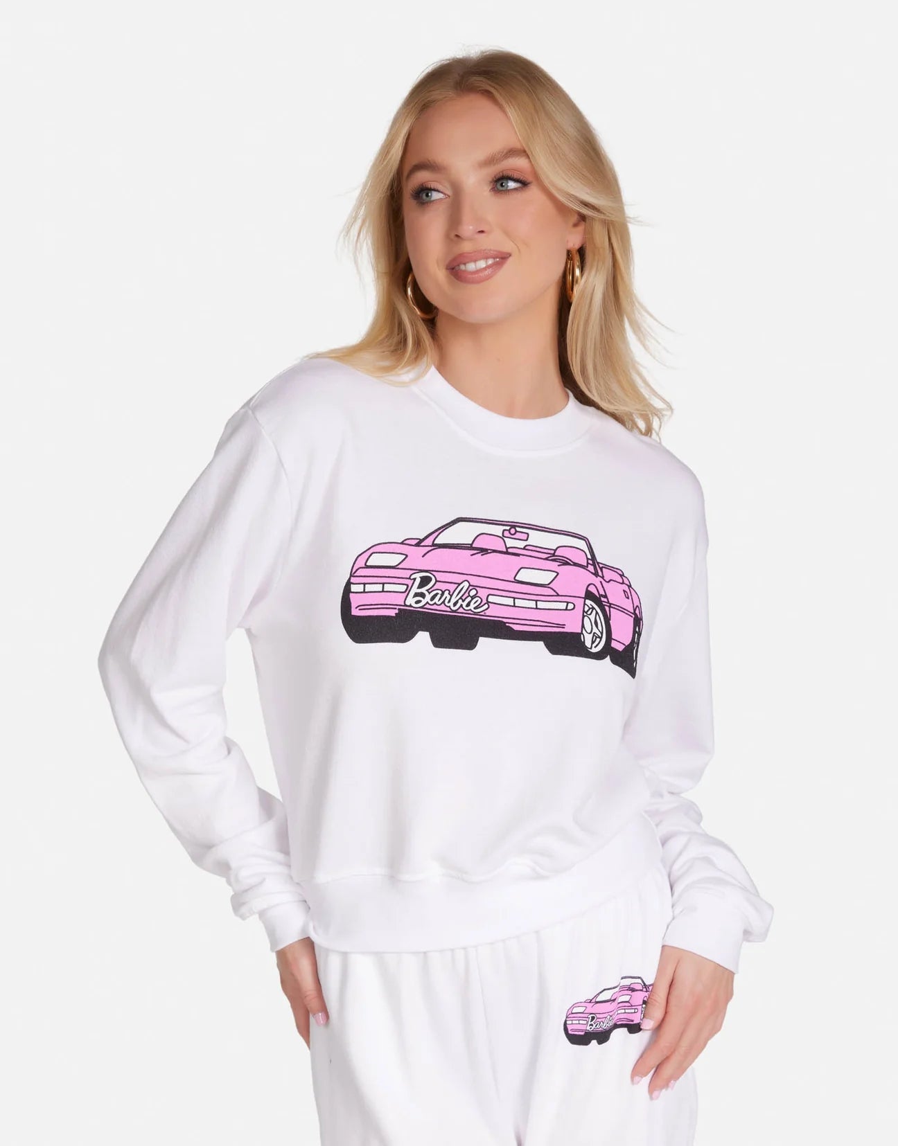 Lauren Moshi Spalding Barbie Convertible Sweatshirt - Spoiled Brat