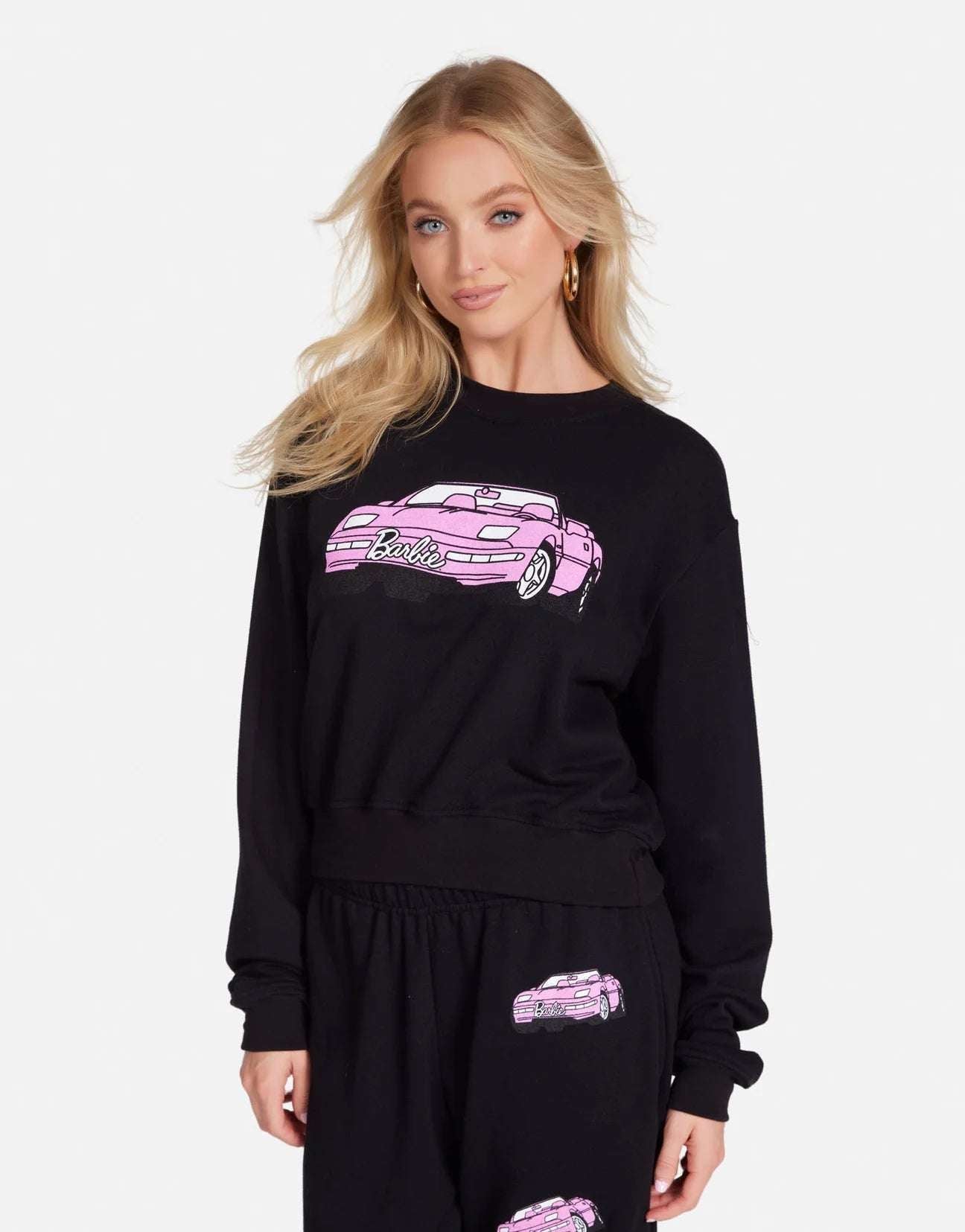Lauren Moshi Spalding Barbie Convertible Sweatshirt - Spoiled Brat
