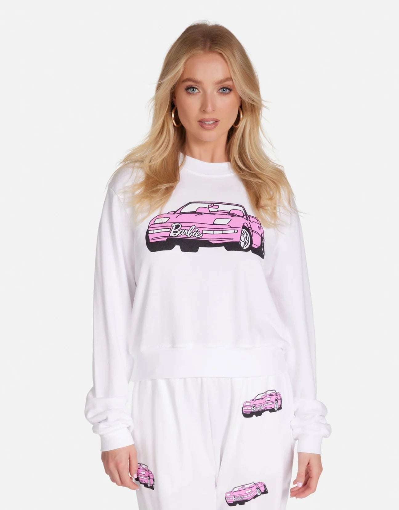 Lauren Moshi Spalding Barbie Convertible Sweatshirt - Spoiled Brat