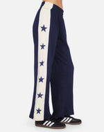 Shop Lauren Moshi Lauren Moshi Tawny Stars Wide Leg Pants Sweatpants for women – premium loungewear and festival fashion at Spoiled Brat