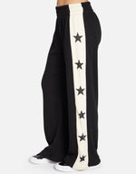 Shop Lauren Moshi Lauren Moshi Tawny Stars Wide Leg Pants Sweatpants for women – premium loungewear and festival fashion at Spoiled Brat