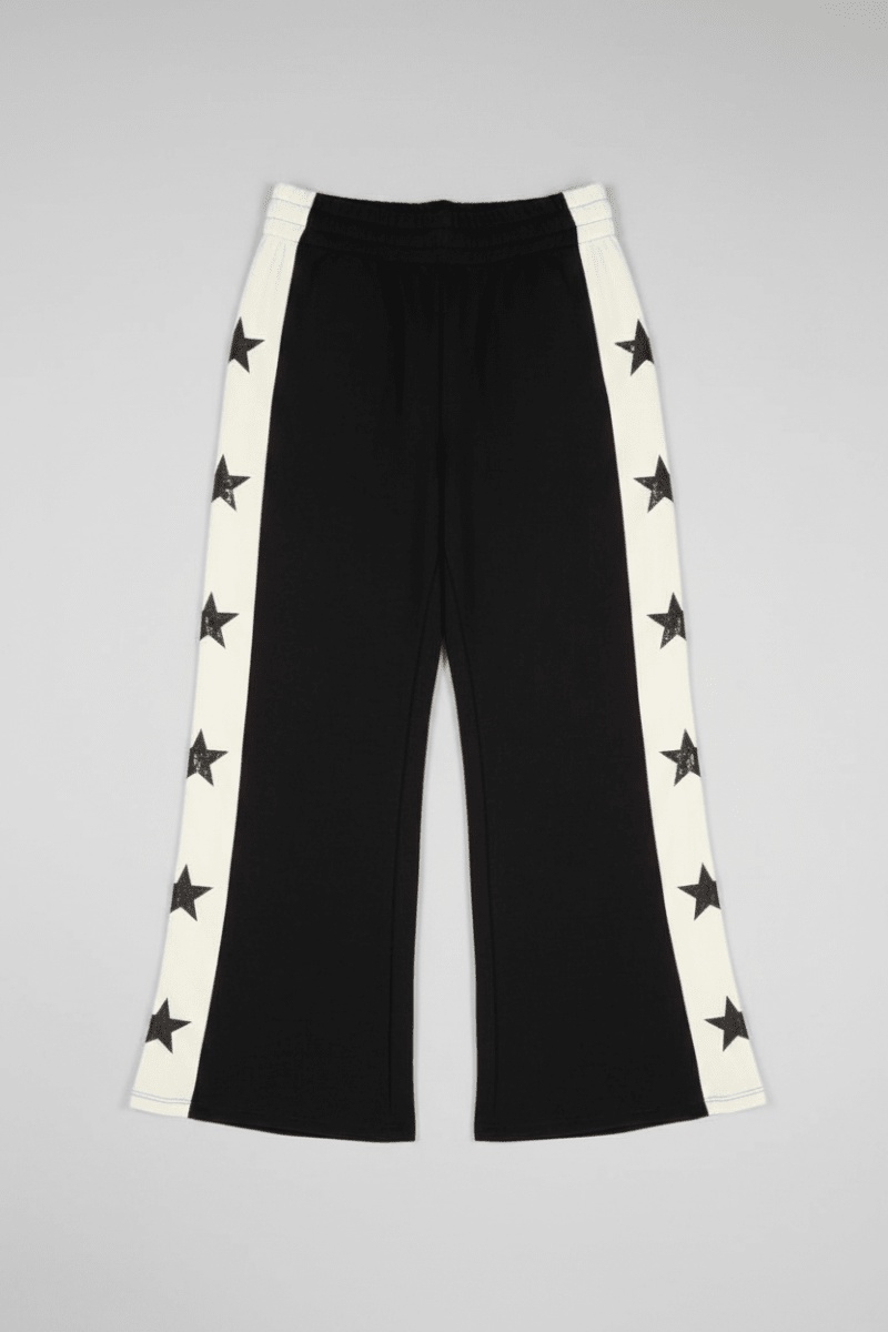 Shop Lauren Moshi Lauren Moshi Tawny Stars Wide Leg Pants Sweatpants for women – premium loungewear and festival fashion at Spoiled Brat
