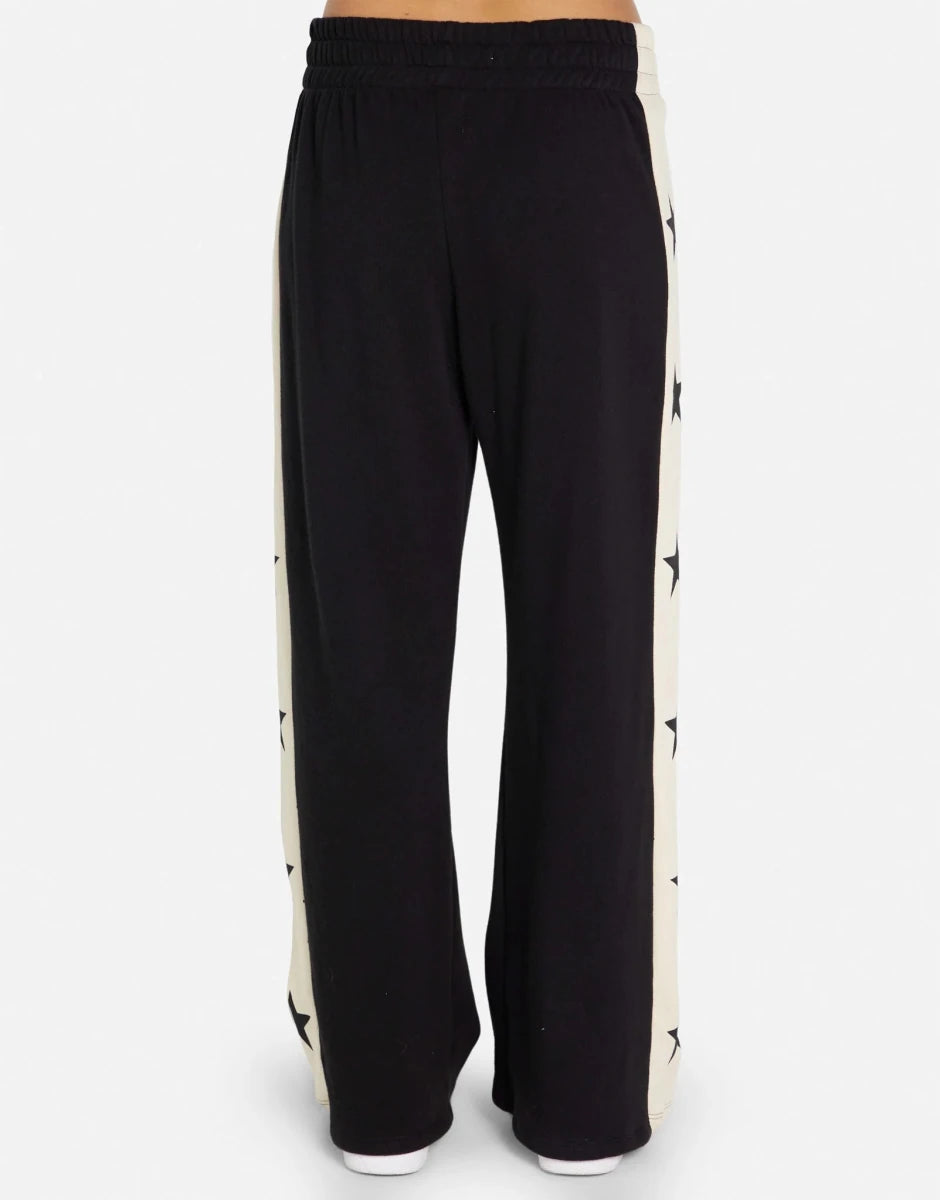 Shop Lauren Moshi Lauren Moshi Tawny Stars Wide Leg Pants Sweatpants for women – premium loungewear and festival fashion at Spoiled Brat