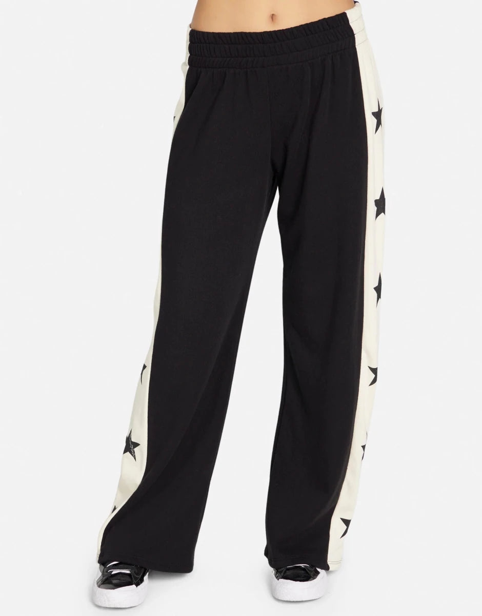 Shop Lauren Moshi Lauren Moshi Tawny Stars Wide Leg Pants Sweatpants for women – premium loungewear and festival fashion at Spoiled Brat